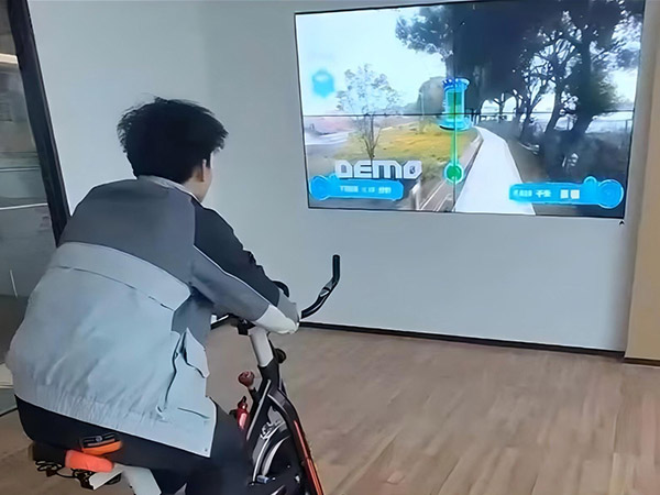 Immersive Competitive Cycling