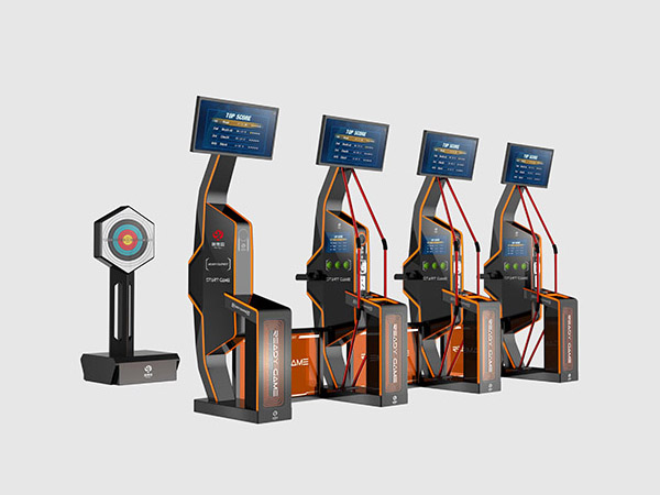 Moving target archery equipment